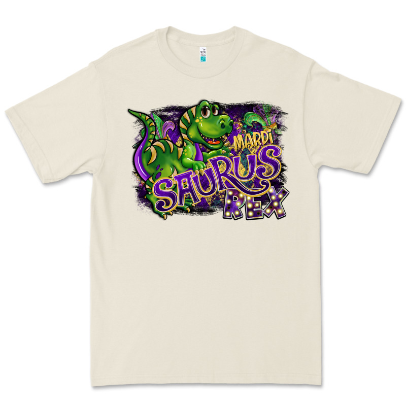 Mardi Saurus Rex Premium Tee by CowGirlArtShop | Teevron