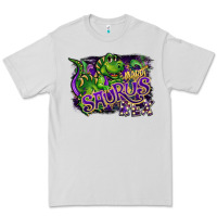 Dove Grey mardi saurus rex Premium Tee - CowGirlArtShop