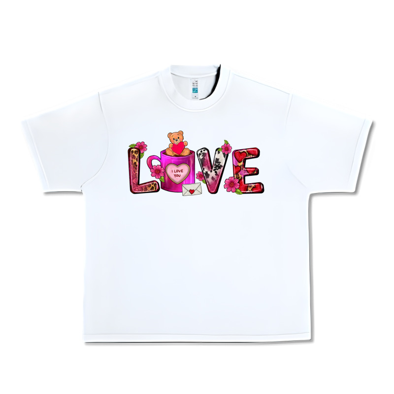 Love Coffee Mug Valentines Day Urban Heavy Tee by FaDigitalArtStudio | Teevron