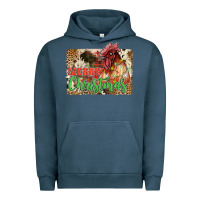 Pigment Midnight Navy merry christmas Urban Hoodie - JahusDesignShop