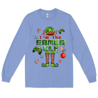 Colony Blue im the gamer elf Long Sleeve Tee - FaDigitalArtStudio