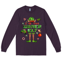 Plum im the gamer elf Long Sleeve Tee - FaDigitalArtStudio