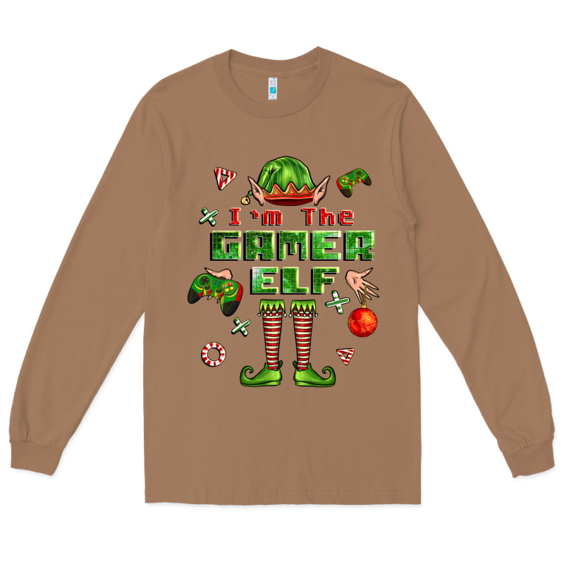 Im The Gamer Elf Long Sleeve Tee by FaDigitalArtStudio | Teevron