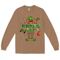 Toasted Coconut im the gamer elf Long Sleeve Tee - FaDigitalArtStudio