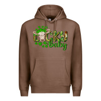 Chestnut Lucky baby charolais calf Premium Hoodie - RanaPortraitStore