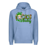 Colony Blue Lucky baby charolais calf Premium Hoodie - RanaPortraitStore