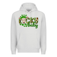 Dove Grey Lucky baby charolais calf Premium Hoodie - RanaPortraitStore