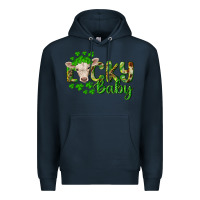 Lucky Baby Charolais Calf Premium Hoodie | Teevron