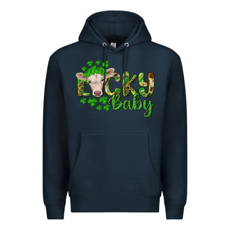 Lucky Baby Charolais Calf Premium Hoodie by RanaPortraitStore | Teevron