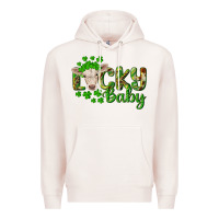 Pale Pink Lucky baby charolais calf Premium Hoodie - RanaPortraitStore