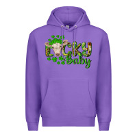 Purple Lucky baby charolais calf Premium Hoodie - RanaPortraitStore