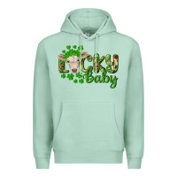Seafoam Lucky baby charolais calf Premium Hoodie - RanaPortraitStore