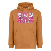 Meerkat in october we wear pink leopard glitter Heavyweight Hoodie - AdoDesignShop
