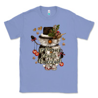 Colony Blue walking in a winter wonderland Classic Tee - CowGirlArtShop
