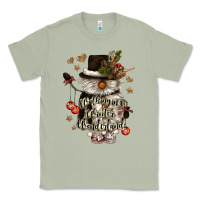 Matcha walking in a winter wonderland Classic Tee - CowGirlArtShop