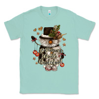 Seafoam walking in a winter wonderland Classic Tee - CowGirlArtShop