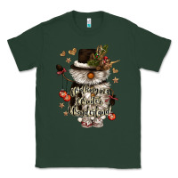 Sports Green walking in a winter wonderland Classic Tee - CowGirlArtShop