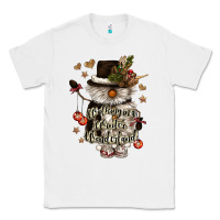White walking in a winter wonderland Classic Tee - CowGirlArtShop