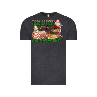 Vintage Black torn between lookin like a snack and eatin one Vintage Tee - FaDigitalArtStudio