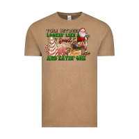Vintage Coffee torn between lookin like a snack and eatin one Vintage Tee - FaDigitalArtStudio