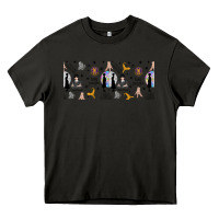 Asphalt gothic girl and colorful girl Heavy Core Tee - TumblerDesignByShophia