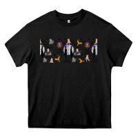 Black gothic girl and colorful girl Heavy Core Tee - TumblerDesignByShophia