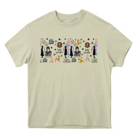 Gothic Girl And Colorful Girl Heavy Core Tee | Teevron