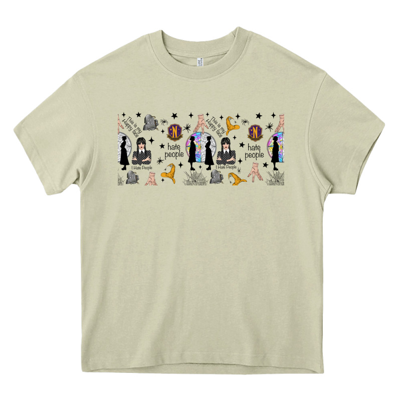 Gothic Girl And Colorful Girl Heavy Core Tee by TumblerDesignByShophia | Teevron