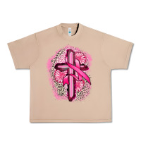 Burro breast cancer cross Urban Heavy Tee - FaDigitalArtStudio