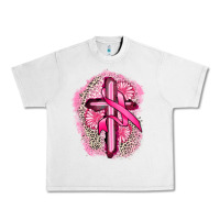 Lunar Rock breast cancer cross Urban Heavy Tee - FaDigitalArtStudio