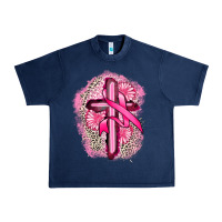 Breast Cancer Cross Urban Heavy Tee | Teevron