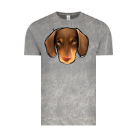 Cloud Rock Dachshund Vintage Tee - Jasminsmagicworld