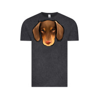 Vintage Black Dachshund Vintage Tee - Jasminsmagicworld
