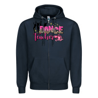 Navy dance teacher Zipper Hoodie - AdoDesignShop