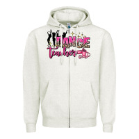 Oatmeal Heather dance teacher Zipper Hoodie - AdoDesignShop