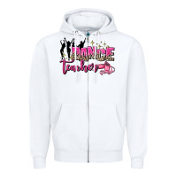 White dance teacher Zipper Hoodie - AdoDesignShop