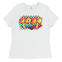 White Race 2024 Ladies Tee - CowGirlArtShop