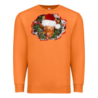 Carrot christmas heifer Premium Sweatshirt - AdoDesignShop