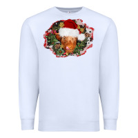 White christmas heifer Premium Sweatshirt - AdoDesignShop