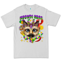 Dove Grey meowdi gras mardi gras cat Premium Tee - CowGirlArtShop