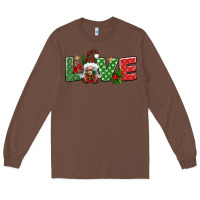 Chestnut love christmas gnome Long Sleeve Tee - BundleAndBundleShop