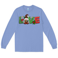 Colony Blue love christmas gnome Long Sleeve Tee - BundleAndBundleShop