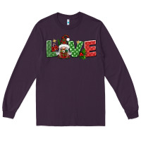 Plum love christmas gnome Long Sleeve Tee - BundleAndBundleShop