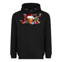 Black joy christmas heifer Heavyweight Hoodie - AdoDesignShop