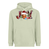Matcha joy christmas heifer Heavyweight Hoodie - AdoDesignShop