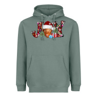 Sage joy christmas heifer Heavyweight Hoodie - AdoDesignShop