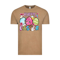 Vintage Coffee Happy Easter eggs Vintage Tee - OliviaCreatesArt