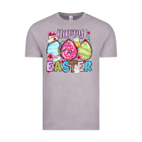 Vintage Zinc Happy Easter eggs Vintage Tee - OliviaCreatesArt