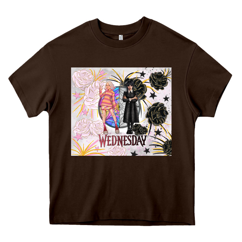 Gothic Girl And Colorful Girl Best Friends With Ro Heavy Core Tee by TumblerDesignByShophia | Teevron