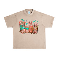 French Oak cute pigs coffee Urban Heavy Tee - Jasminsmagicworld